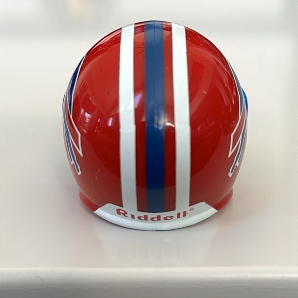 Buffalo Bills NFL Vintage Pocket Pro Mini Riddell Football Helmet - Picture 6 of 7